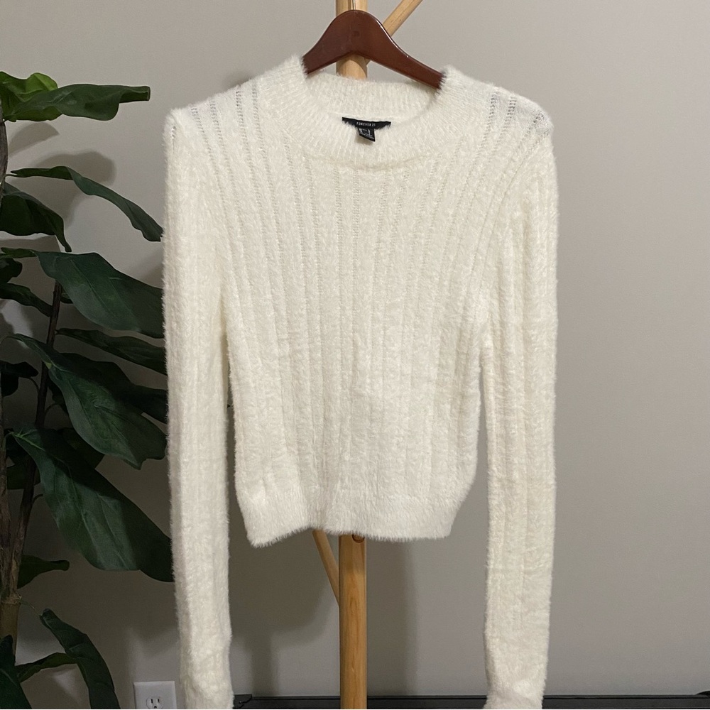 Forever 21 Women's White Sweater